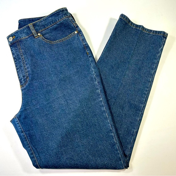 Jones New York Signature Straight Leg Jeans Size 14 Women's - Picture 5 of 12